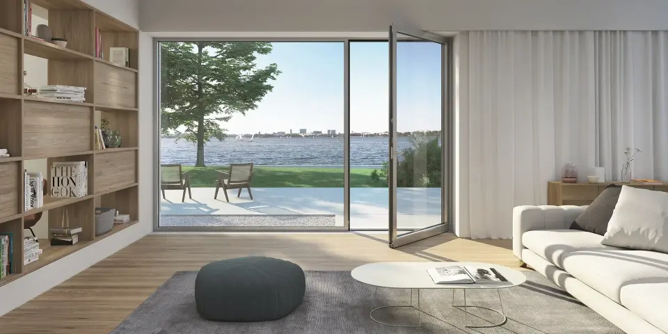 Windows barrierfree terracedoor stage image